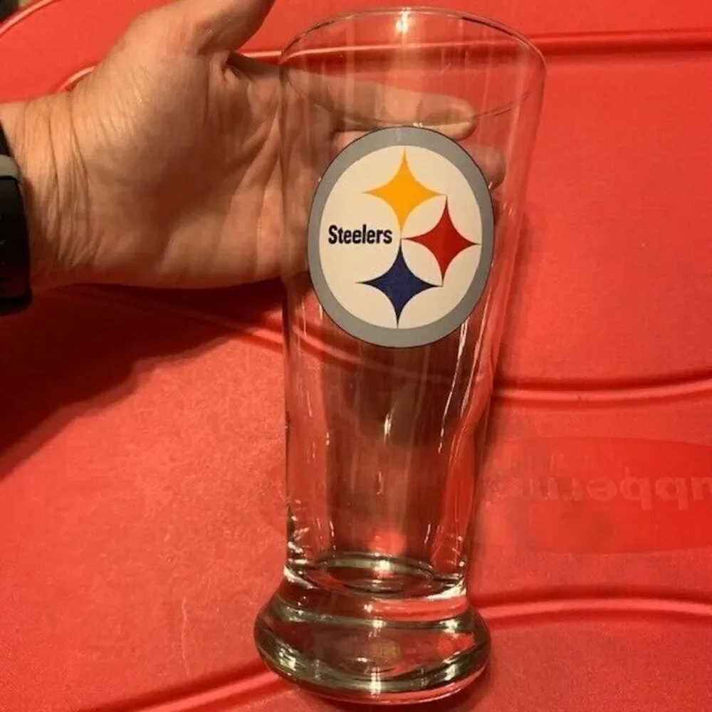 PITTSBURGH STEELERS TALL BEVERAGE GLASS